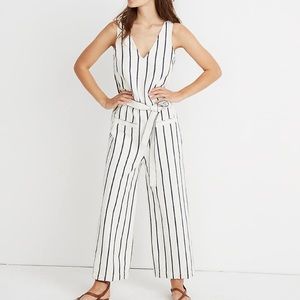 Madewell denim jumpsuit